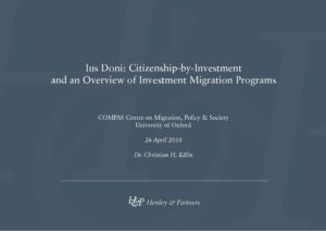 Ius Doni: Citizenship-by-Investment