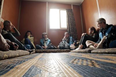 May 2018, Zaatari refugee camp in Jordan. On a field mission with the UNHCR