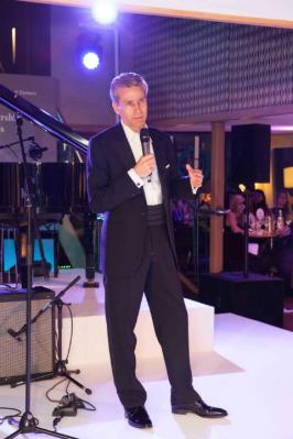 9-11 November, 2016.10th Global Residence and Citizenship Conference, London. Christian Kälin speaking during the cocktail evening